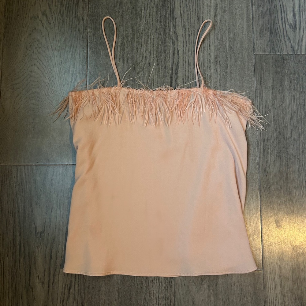 Zara Feather Top